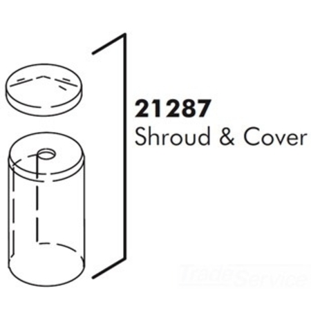 KOHLER Shroud & Cover Assy 21287-CP